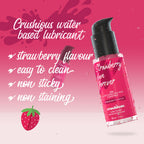 Lubrificante Com Sabor A Morango 50 Ml Crushious