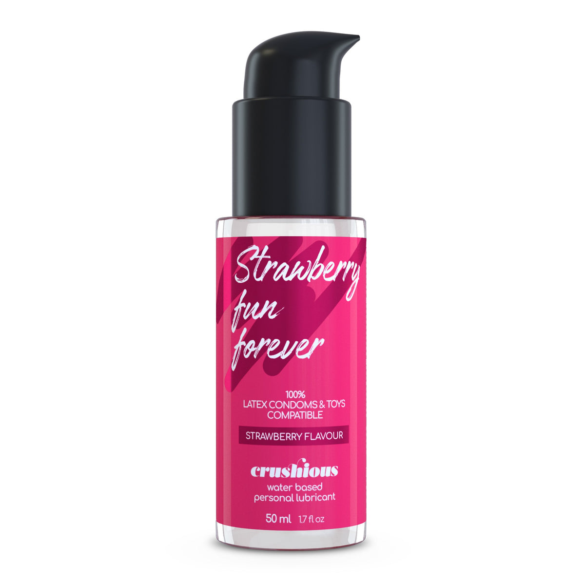 Lubrificante Com Sabor A Morango 50 Ml Crushious