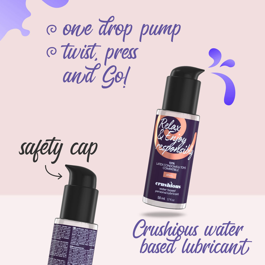 Lubrificante Para Uso Anal 50 Ml Crushious