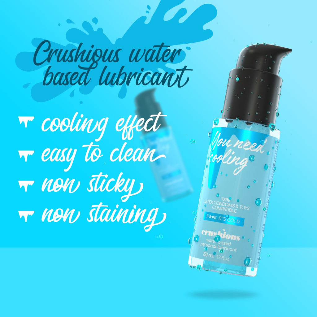 Lubrificante Com Efeito Frio 50 Ml Crushious