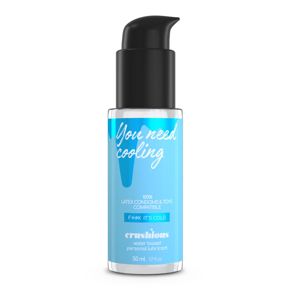 Lubrificante Com Efeito Frio 50 Ml Crushious
