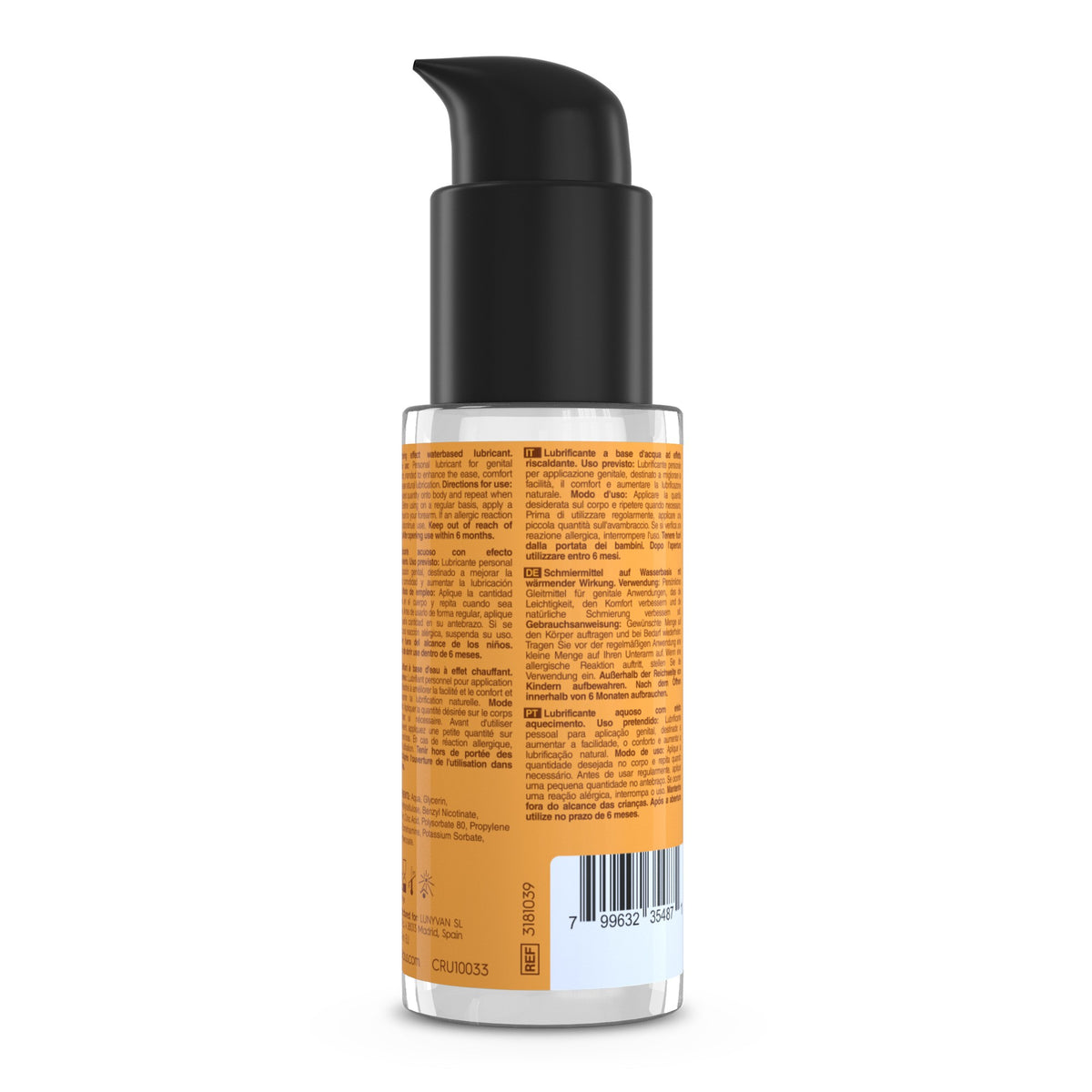 Lubrificante Com Efeito Calor 50 Ml Crushious