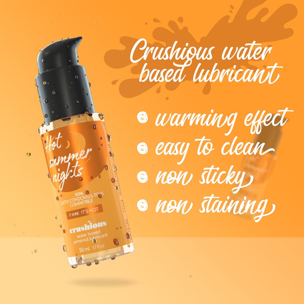 Lubrificante Com Efeito Calor 50 Ml Crushious