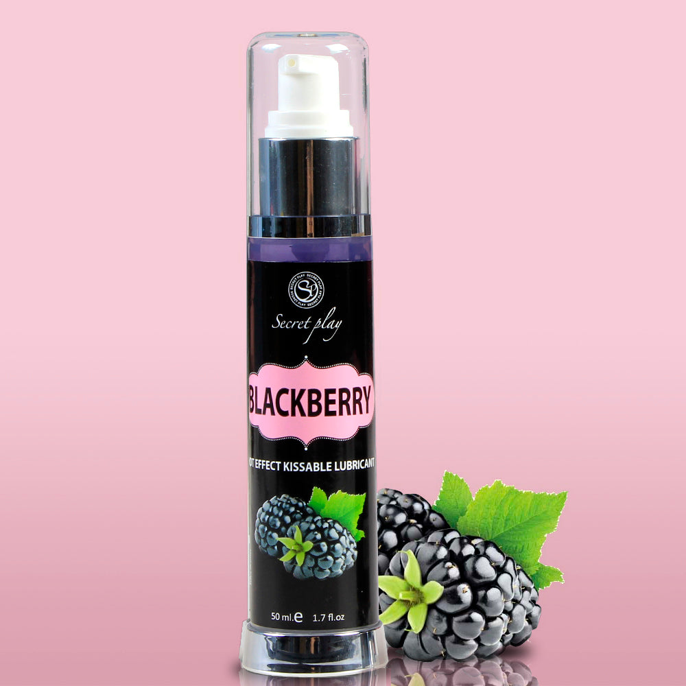 Lubrificante De Efeito Calor Com Sabor A Amora 50 Ml Secret Play
