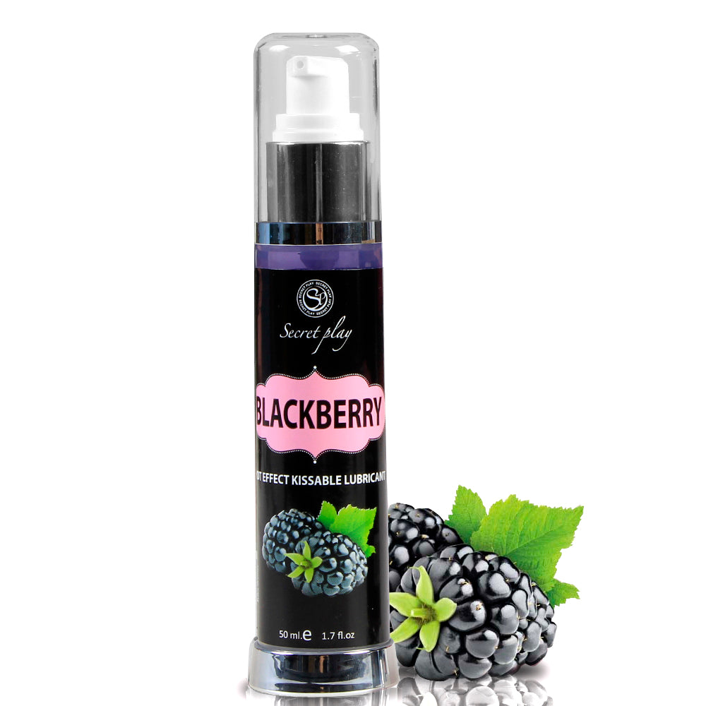 Lubrificante De Efeito Calor Com Sabor A Amora 50 Ml Secret Play