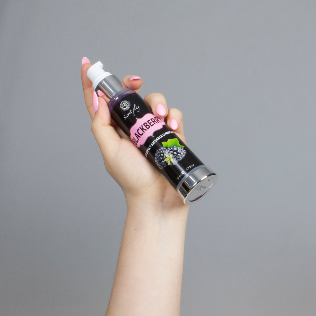 Lubrificante De Efeito Calor Com Sabor A Amora 50 Ml Secret Play