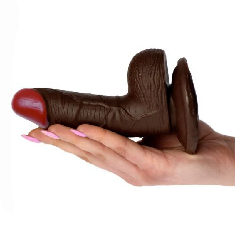 Dildo Realístico Real Rapture Water Sensations 5'' Negro