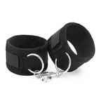 Algemas De Velcro Tough Love Com Corrente De 40Cm Extra Crushious Pretas