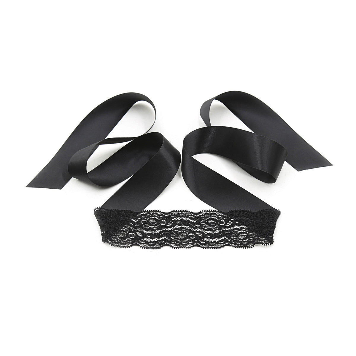 Conjunto De Renda Preta Lace Me Up Crushious