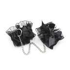 Conjunto De Renda Preta Lace Me Up Crushious