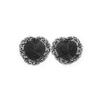 Conjunto De Renda Preta Lace Me Up Crushious