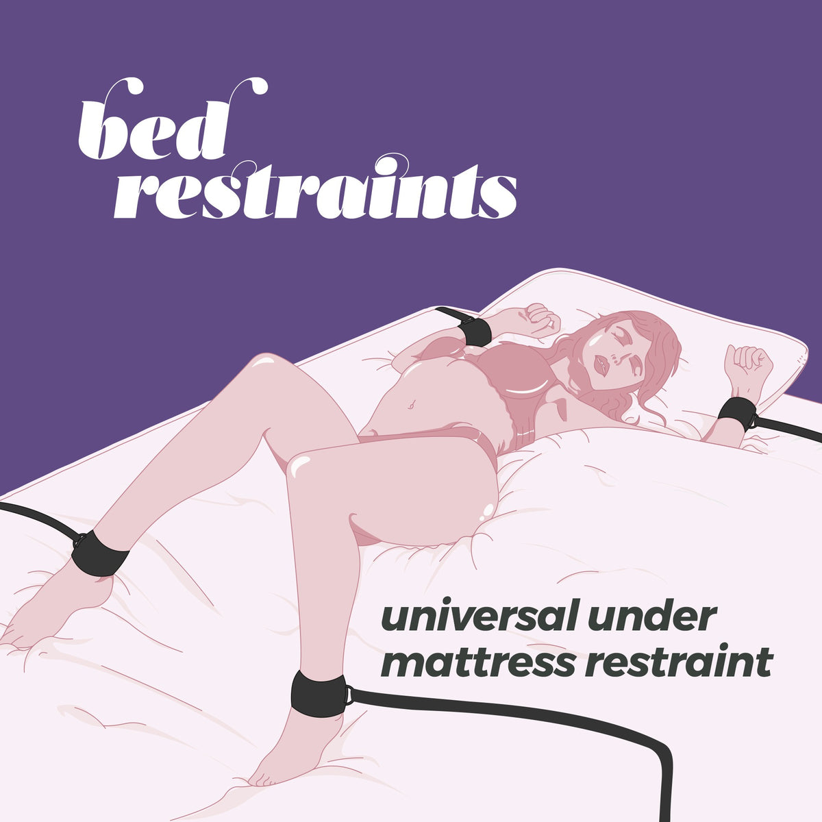 Restrições Universais Bed Restraints Crushious