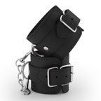 Algemas De Couro Bondage Love Crushious Pretas