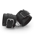 Algemas De Couro Bondage Love Crushious Pretas
