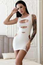 Mini Vestido Cr-4432 Branco