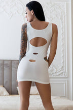 Mini Vestido Cr-4432 Branco