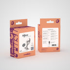 Plug Anal Joia Bijou Transparente Pequeno Crushious Com Bolsa Aveludada Grátis