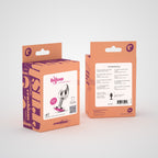 Plug Anal Joia Bijou Rosa Médio Crushious Com Bolsa Aveludada Grátis
