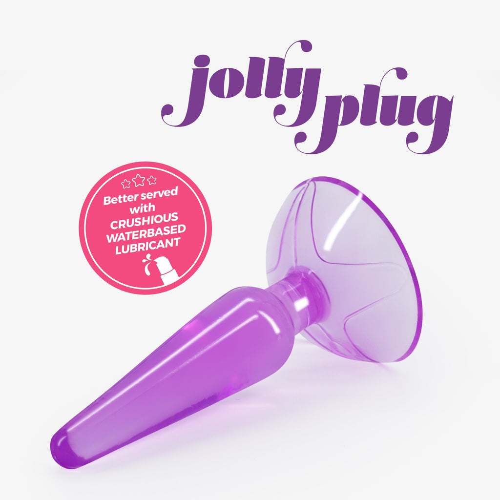 Plug Anal Jolly Plug Lilás Crushious
