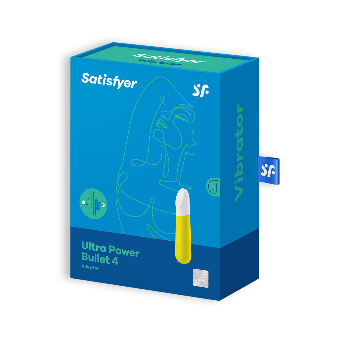 Bala Vibratória Ultra Power Bullet 4 Satisfyer Amarela