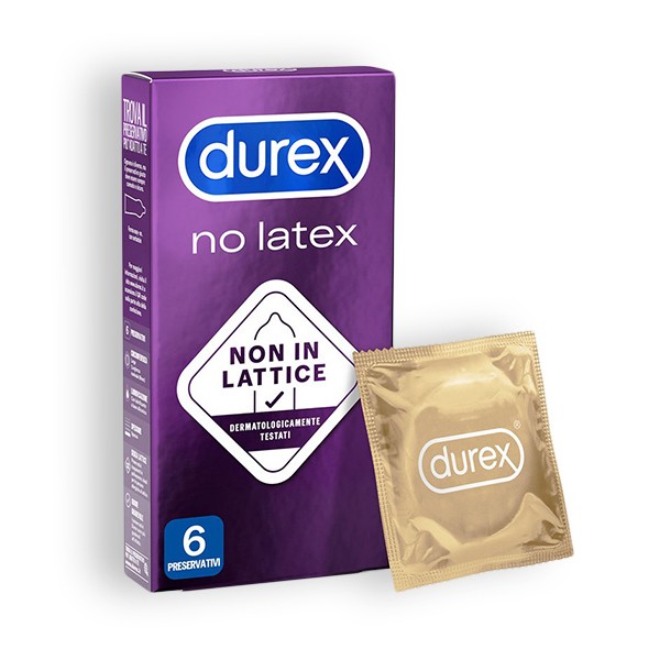 Preservativos Durex No Latex 6 Unidades
