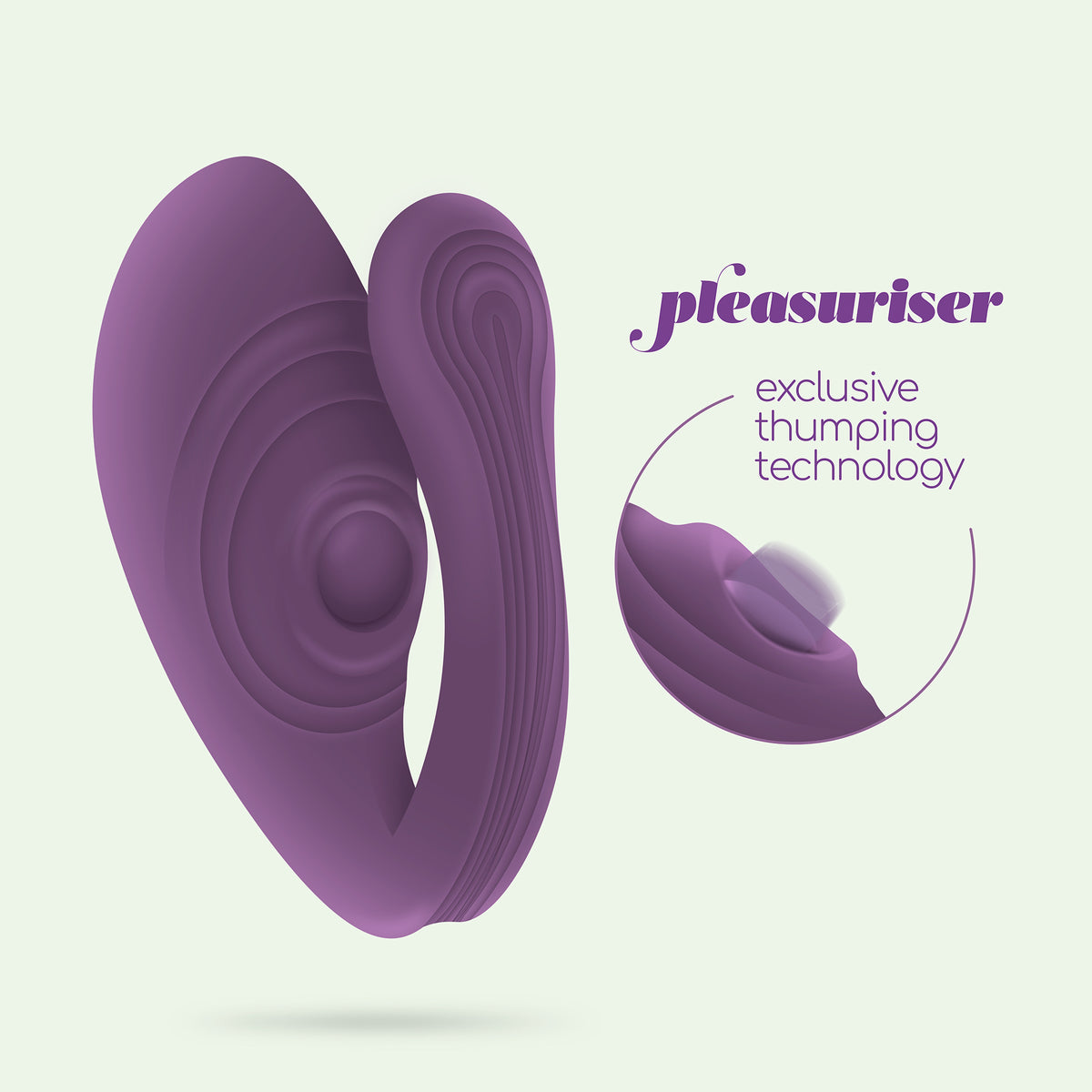 Vibrador Recarregável Com Comando Pleasuriser E Oferta De Lubrificante À Base De Água Crushious