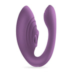 Vibrador Recarregável Com Comando Pleasuriser E Oferta De Lubrificante À Base De Água Crushious