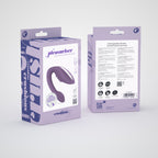 Vibrador Recarregável Com Comando Pleasuriser E Oferta De Lubrificante À Base De Água Crushious