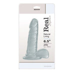 Dildo Real Rapture Earth Flavour 6.5'' Transparente