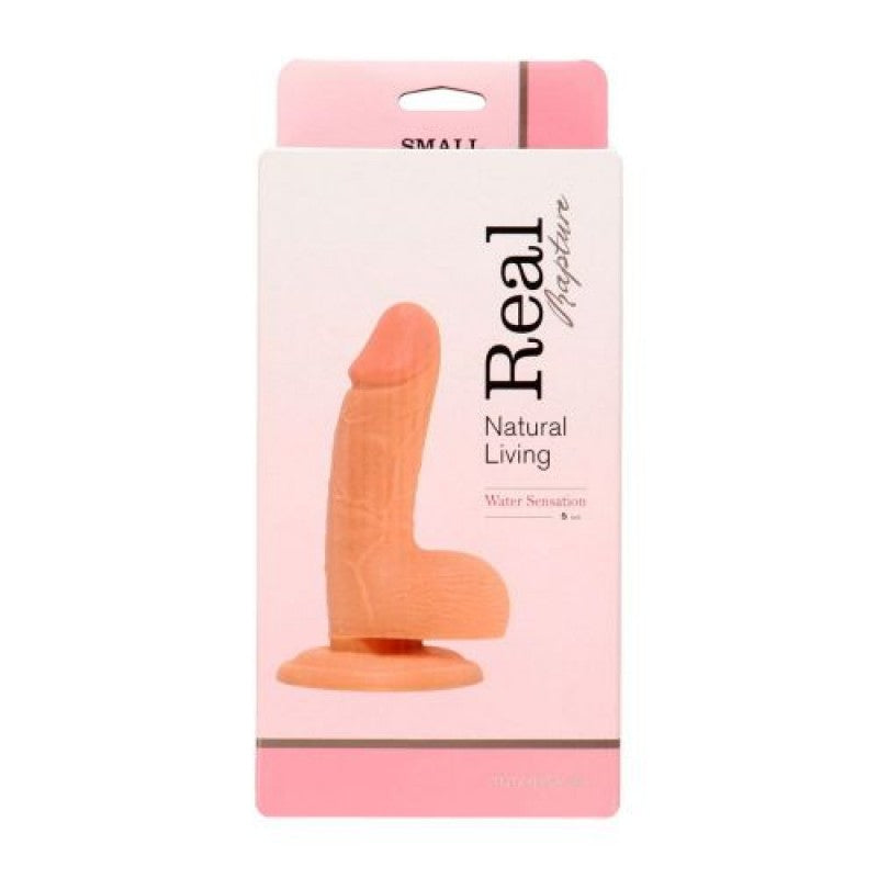 Dildo Realístico Real Rapture Water Sensations 5'' Branco