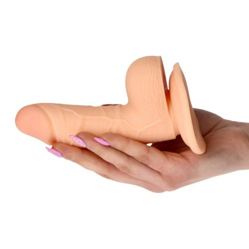 Dildo Realístico Real Rapture Water Sensations 5'' Branco