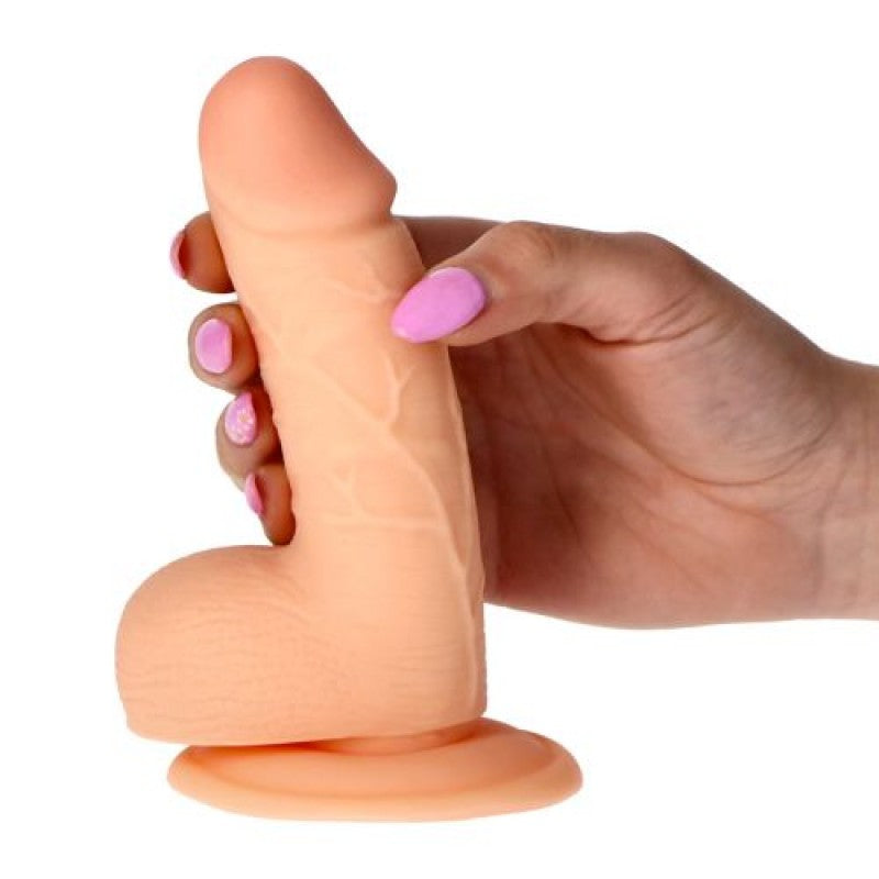Dildo Realístico Real Rapture Water Sensations 5'' Branco