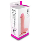 Dildo Realístico Real Rapture Sky Emotion 10'' Branco