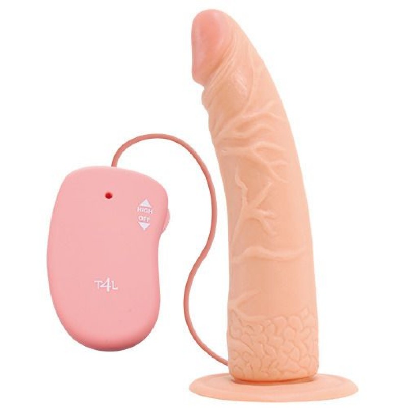 Vibrador Realístico Real Rapture Earth Flavour 7'' Branco