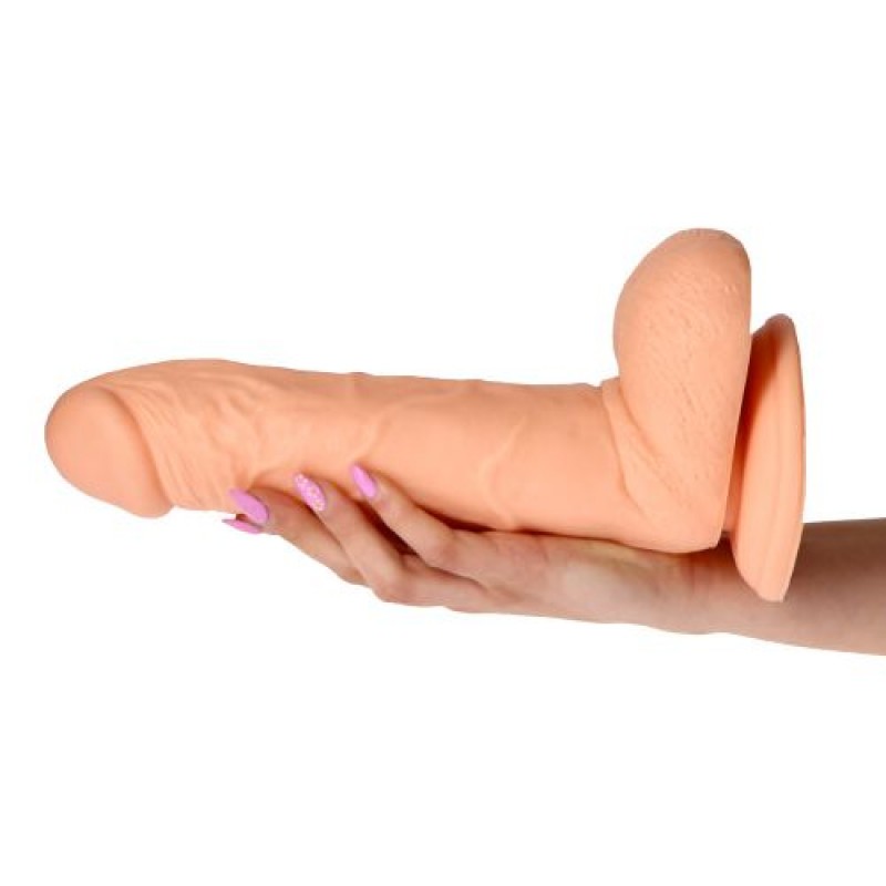 Vibrador Realístico Real Rapture Sky Emotion 10'' Branco