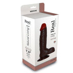 Vibrador Realístico Real Rapture Earth Flavour 7.5'' Negro
