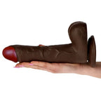 Vibrador Realístico Real Rapture Fire Passion 9'' Negro