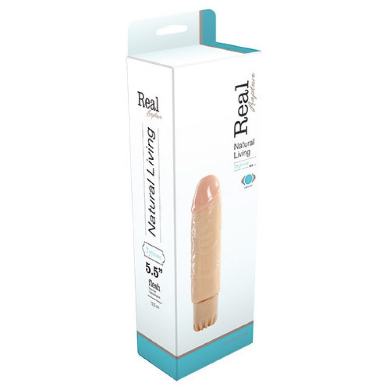 Vibrador Realístico Real Rapture Typhoon 5.5''