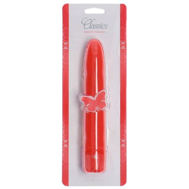 Vibrador Classics Vermelho Grande