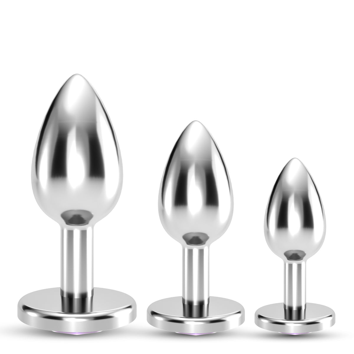 Anal Train Trio Bijou Rosa Crushious Com Bolsas Individuais Grátis