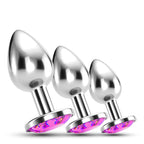 Anal Train Trio Bijou Rosa Crushious Com Bolsas Individuais Grátis