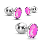 Anal Train Trio Bijou Rosa Crushious Com Bolsas Individuais Grátis