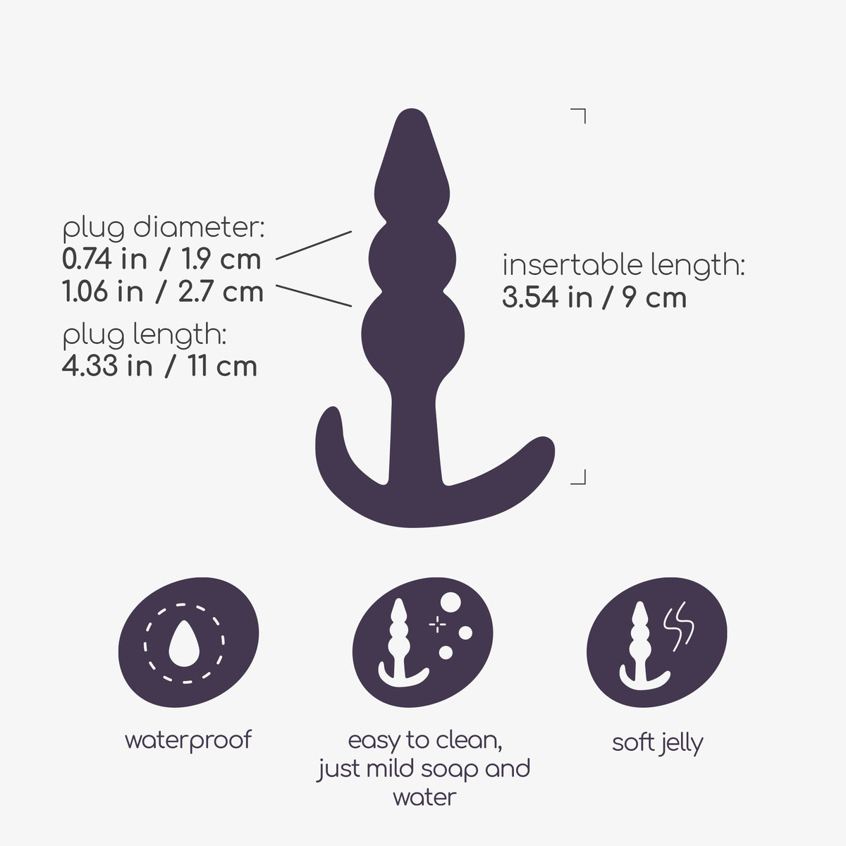 Explorer Duche Anal 90Ml Com Lubrificante Anal 50Ml E Plug The Plunger Crushious