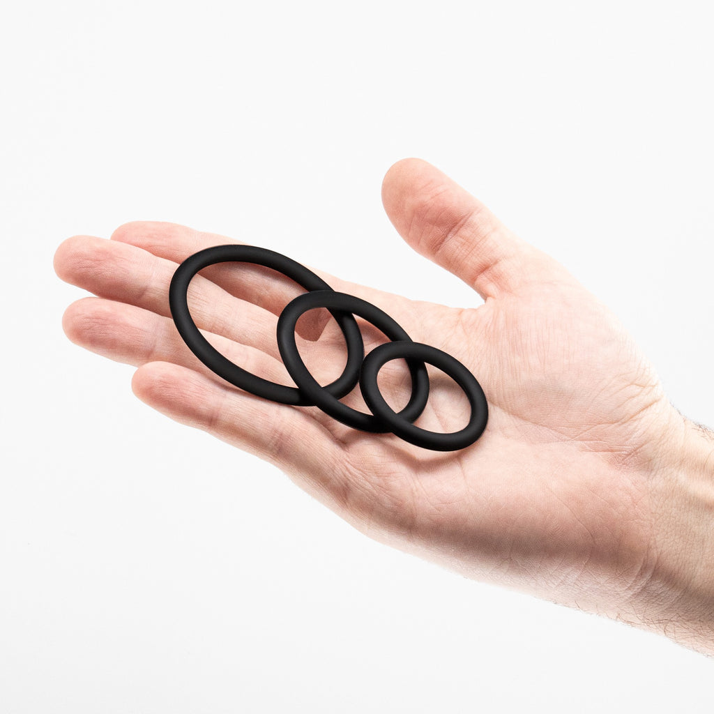 Daltons Conjunto De Anéis De Silicone Para O Pénis Crushious