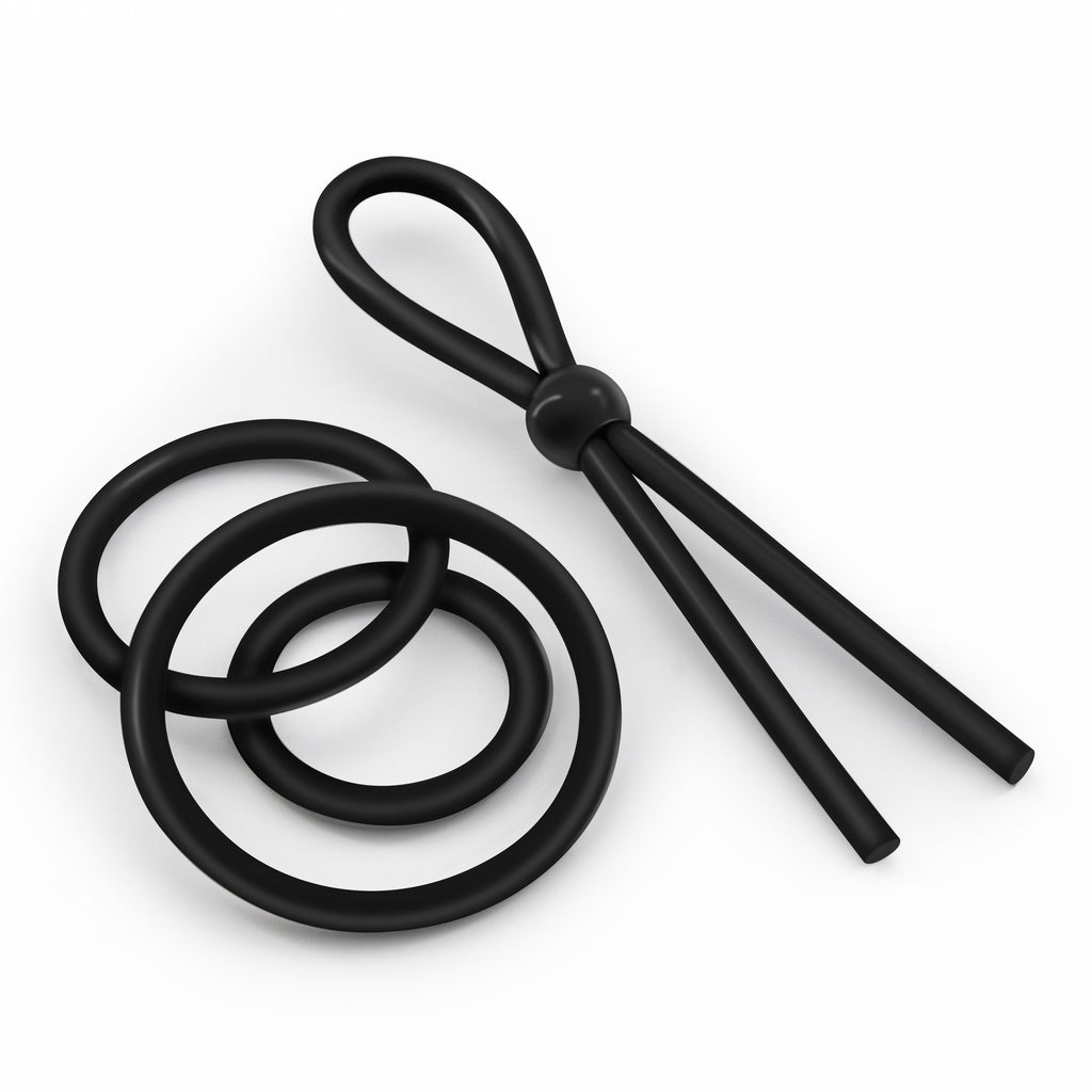 Daltons Conjunto De Anéis De Silicone Para O Pénis Crushious