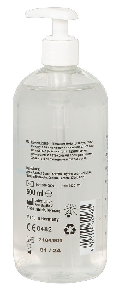 Lubrificante À Base De Água Just Glide 500Ml