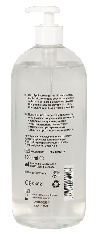 Lubrificante À Base De Água Just Glide 1000Ml