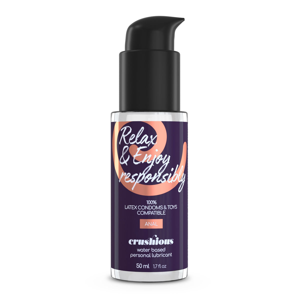 Anal Thrill Duche Anal 90Ml Com Lubrificante Anal 50Ml E Tira De 10 Pérolas Anais Crushious