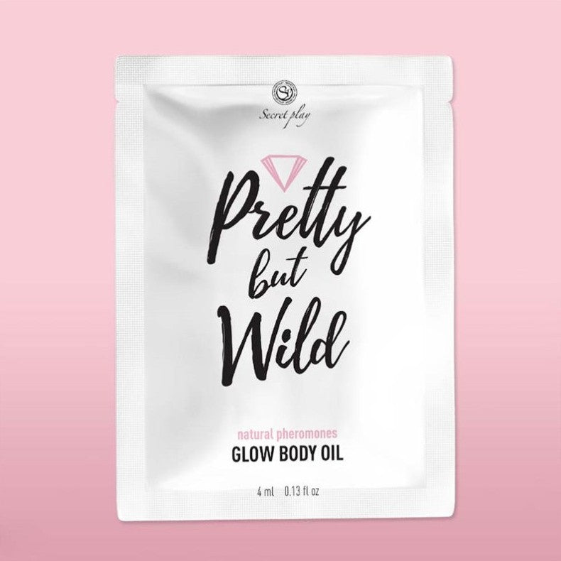 Saqueta De Óleo Corporal Brilhante Glow Body Oil Pretty But Wild Secret Play 4Ml