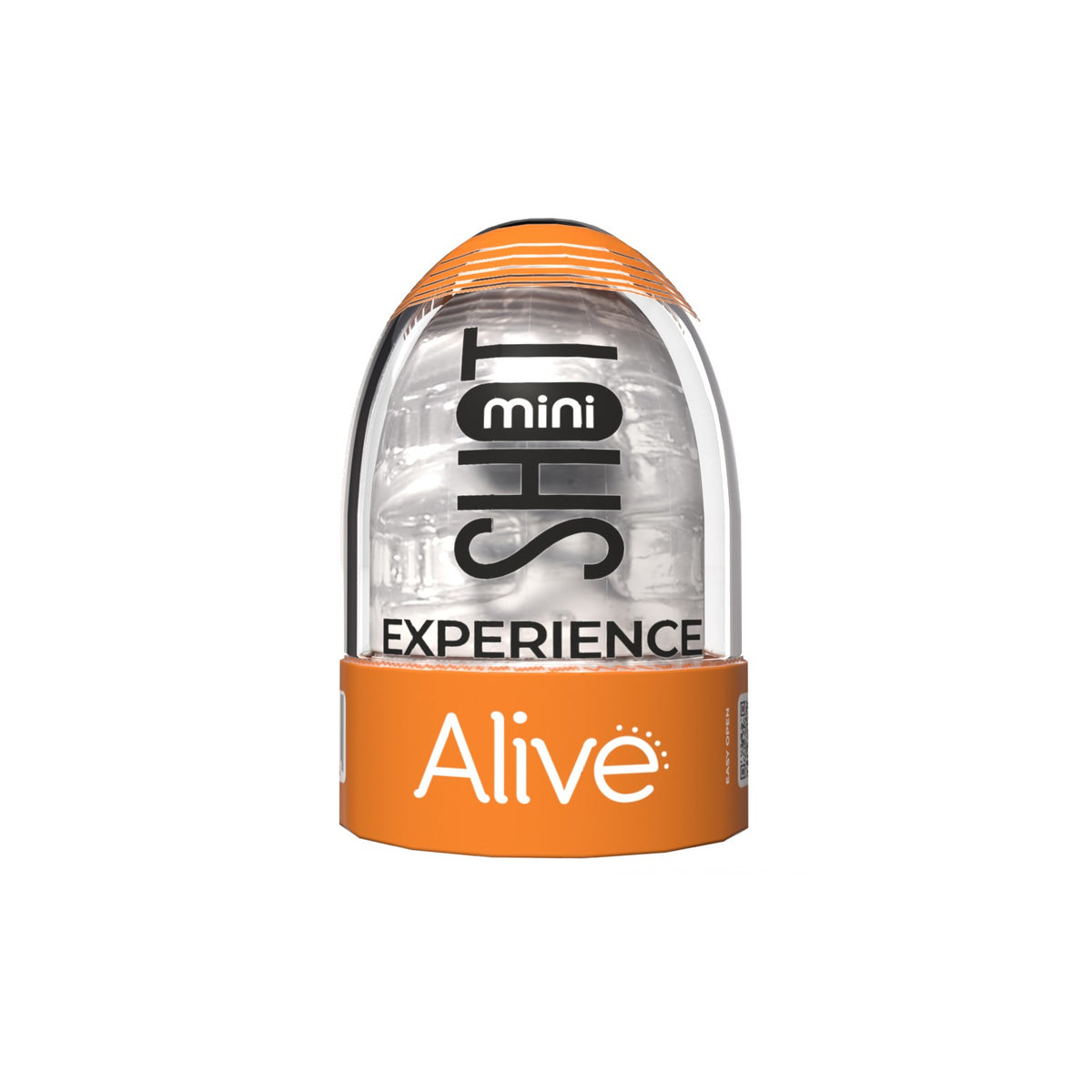 Masturbador Mini Shot Experience Alive Transparente